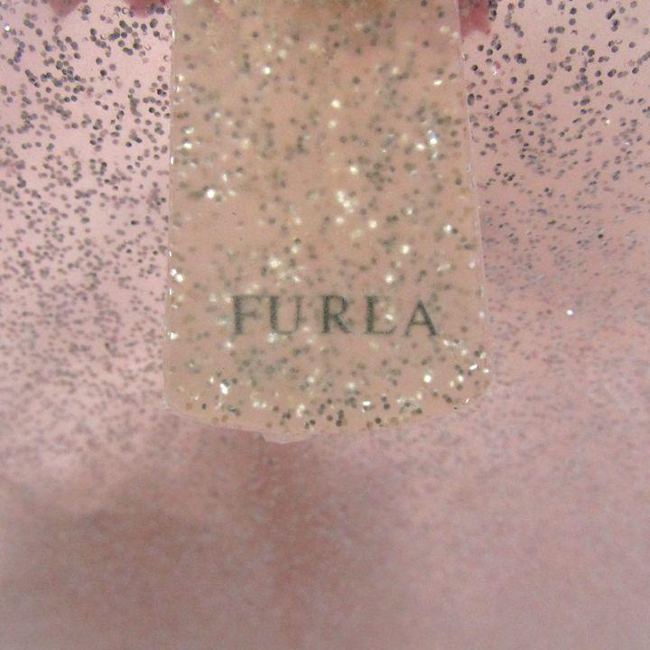 FURLA（フルラ） キャンディバッグ ボストンバッグ ビニール ラメ