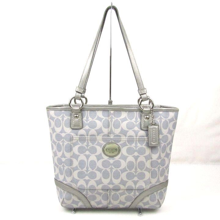 COACH（コーチ） トートバッグ F18922 シグネチャー PVC レザー