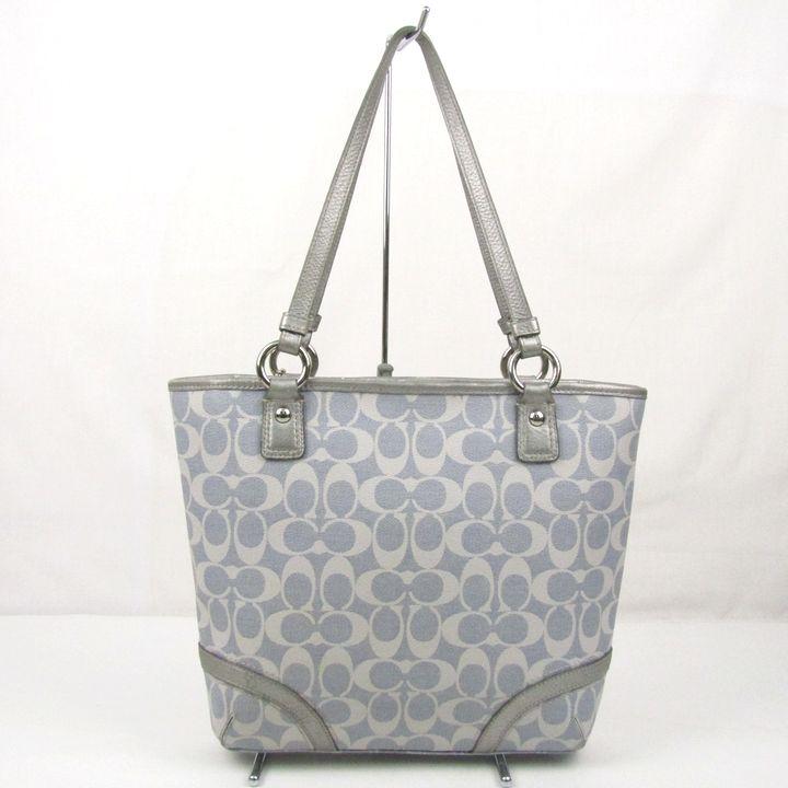 COACH（コーチ） トートバッグ F18922 シグネチャー PVC レザー