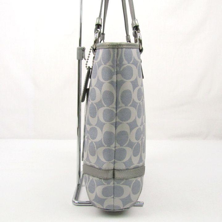 COACH（コーチ） トートバッグ F18922 シグネチャー PVC レザー