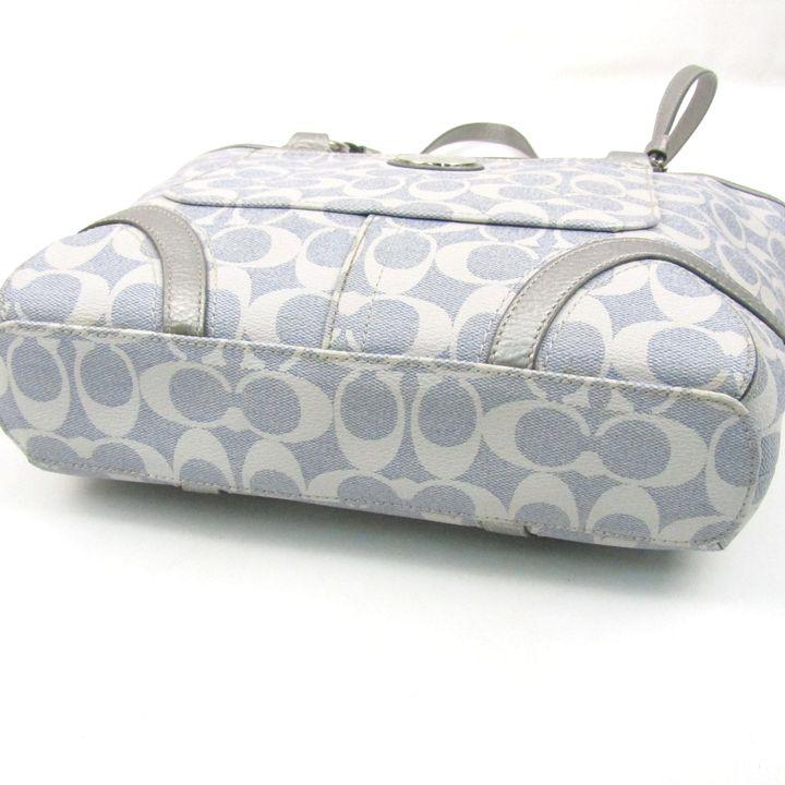 COACH（コーチ） トートバッグ F18922 シグネチャー PVC レザー