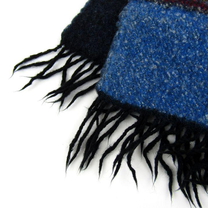 MISSONI(ミッソーニ) ストール(ショール)美品  - ライトブルー×ライトグレー×マルチ ラメ ウール MISSONI - MISSONI(ミッソーニ) ストール(ショール)美品 - ライト