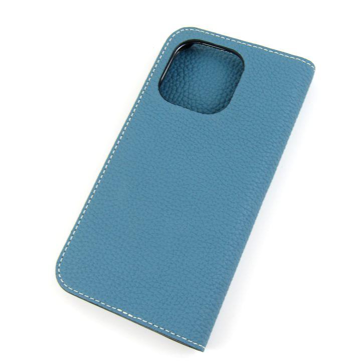 iPhoneケース 手帳型 BONAVENTURA 青 BONAVENTURA – シュリンクレザー バックカバーケース Pro) 15 iPhone iPhoneアクセサリー