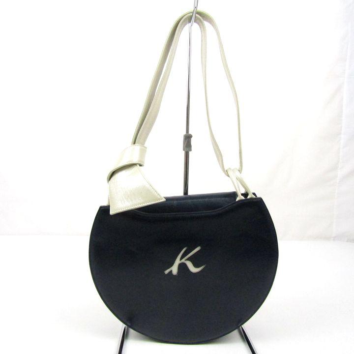 極美品 キタムラ シボ革 レザー ハーフムーン 2way ワンショルダーバッグ 7d56ba8c147cfb09c9d0269d71d889