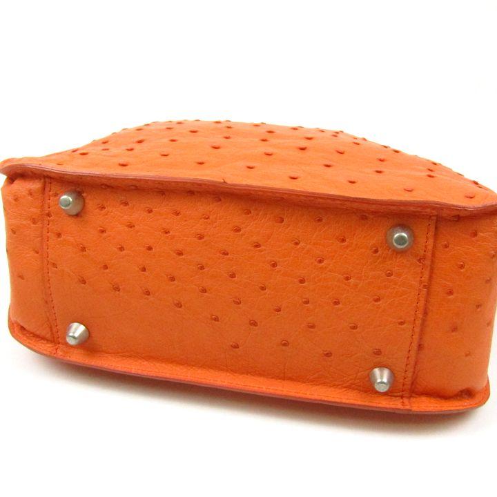 GRES（グレ） JRA認定 オーストリッチ レザー ショルダーバッグ 未使用