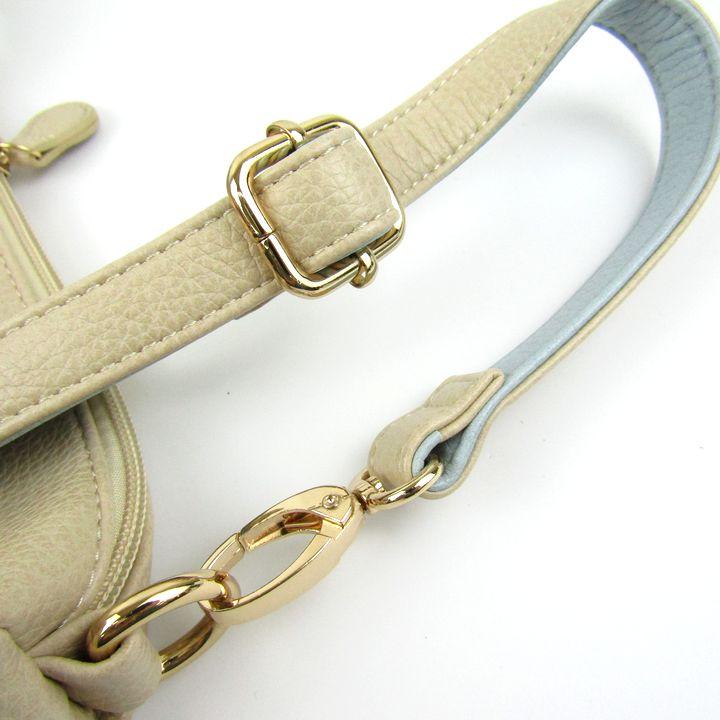 Kitamura（キタムラ） ショルダーバック ミニポーチ付き レザー 鞄