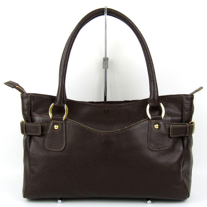 U by Ungaro ユーバイウンガロ ショルダーバッグ  総ロゴ ジャガード    ブラウン レディース / 240001197238 U by ungaro ユーバイウンガロ ショルダーバッグ 総柄 カーキ 難あり