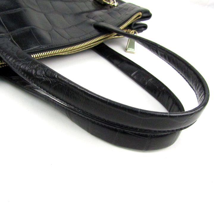 FURLA（フルラ） トートバッグ クロコ型押し レザー ハンドバッグ 鞄
