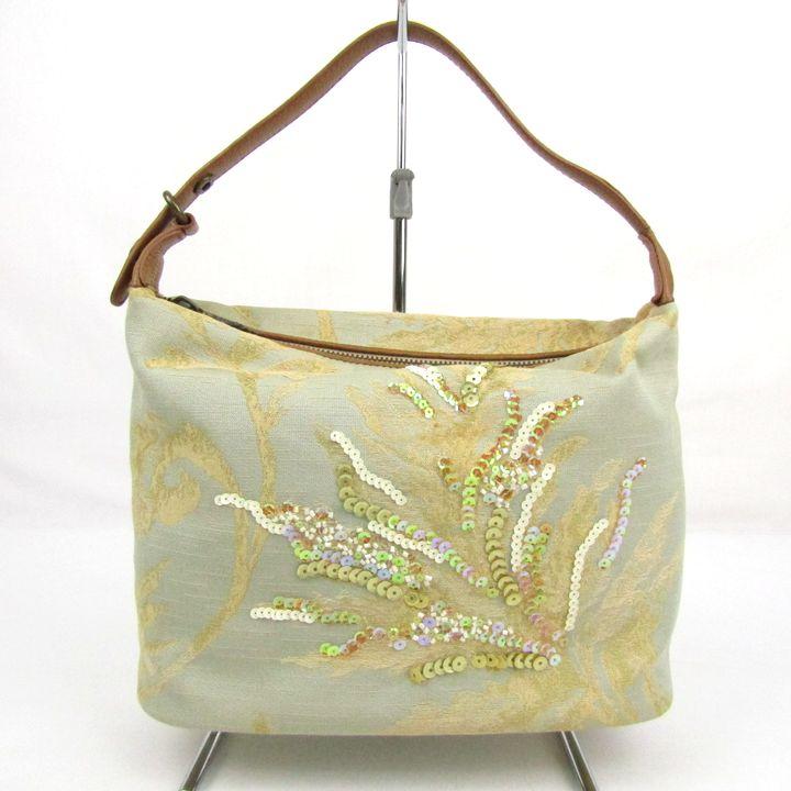 近沢レース店 ハンドバッグ スパンコール 刺繍 鞄 カバン ブランド