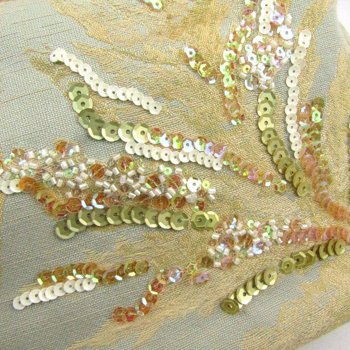 近沢レース店 ハンドバッグ スパンコール 刺繍 鞄 カバン ブランド