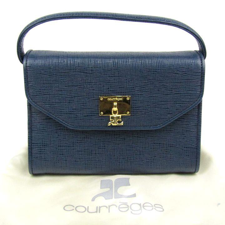 courreges（クレージュ） ハンドバッグ フォーマル レザー 鞄 カバン
