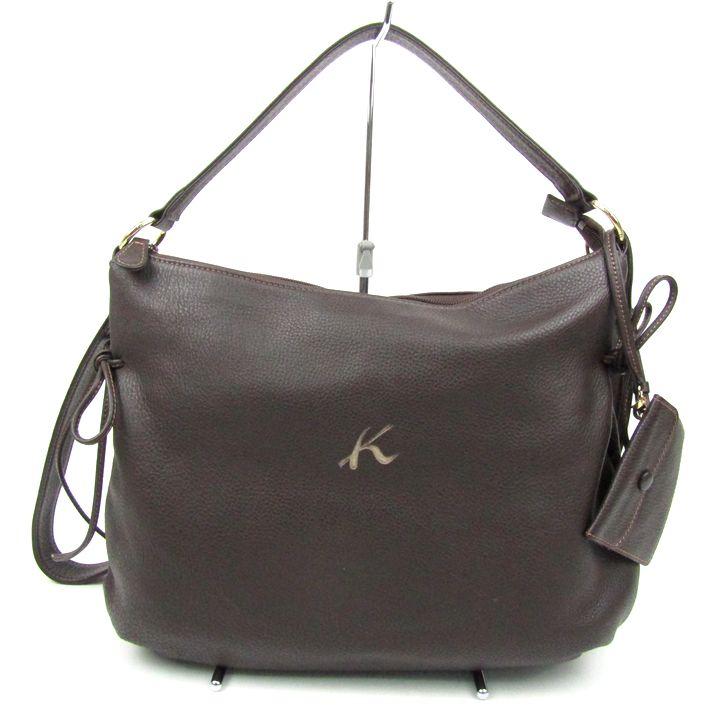 Kitamura（キタムラ） ショルダーバッグ 2way ハンドバッグ レザー 鞄
