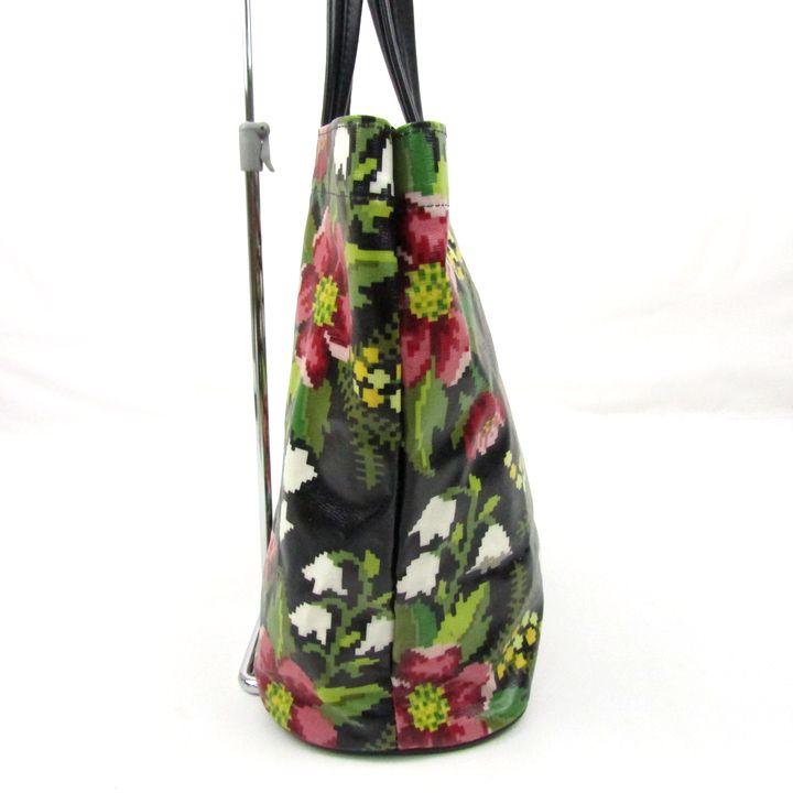 feiler（フェイラー） トートバッグ コルティナ 花柄 PVC 鞄 カバン