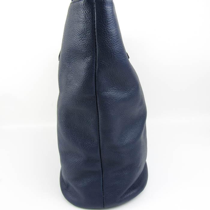新品　未使用　russet ラシット　トートバッグ　ネイビー russet（ラシット） トートバッグ オールレザー 鞄 ブランド