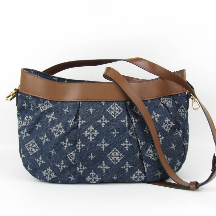 ☆新品☆ Daily russet ショルダーバッグ  ネイビー色 Daily russet（デイリー ラシット） ラシット ウッドランダー ミノリ