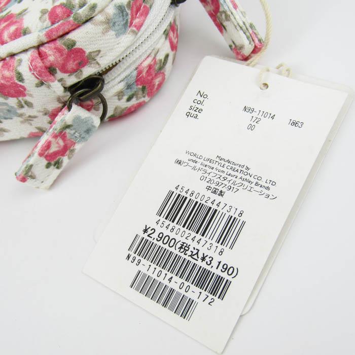 LAURA ASHLEY（ローラアシュレイ） ポーチ 未使用 花柄 マルチケース