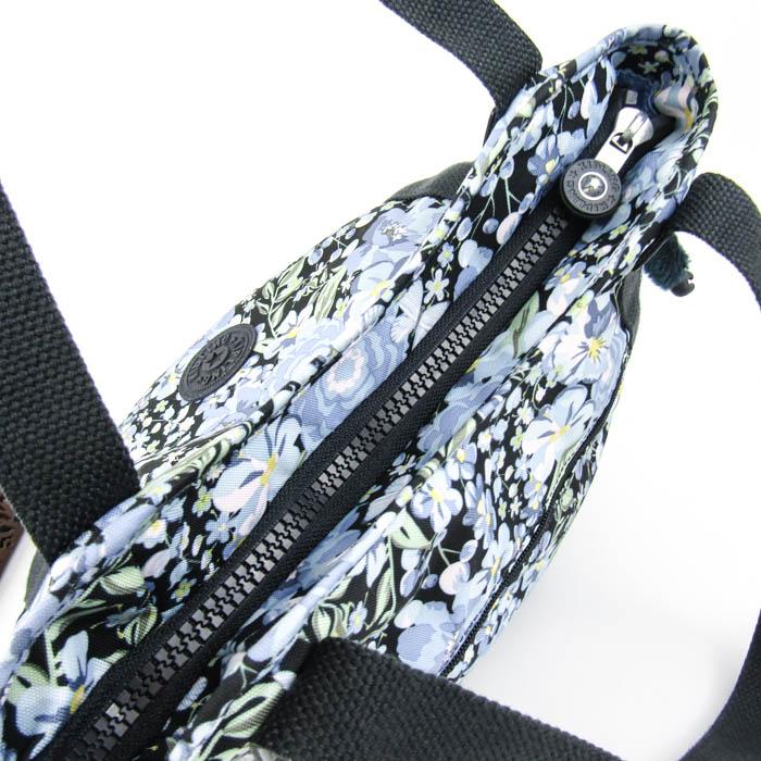 kipling（キプリング） トートバッグ バルーン 花柄 チャーム付き 