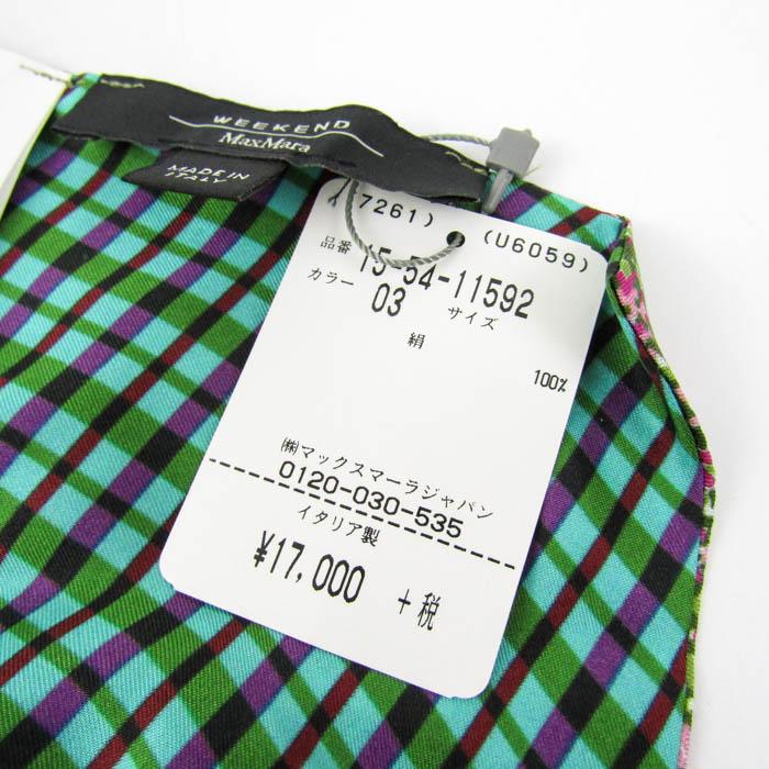Max Mara（マックスマーラ） ストール スカーフ 未使用 花柄 チェック