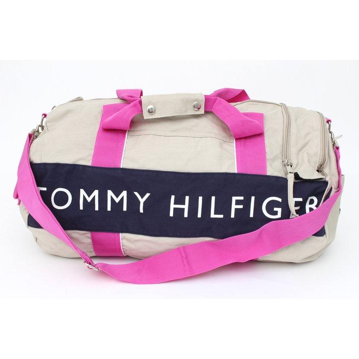 トミーヒルフィガー ボストンバッグ ショルダーバッグ 2way キャンバス