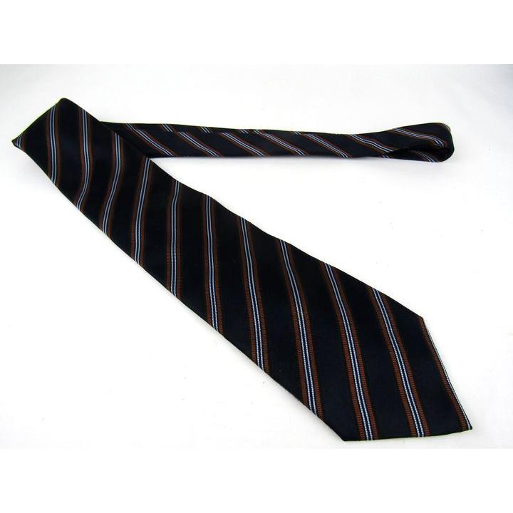 銀座山形屋 ブランドネクタイ ストライプ柄 シルク 日本製 メンズ