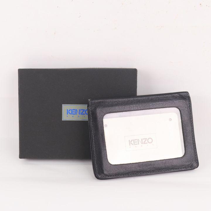 KENZO ブラックレザーコインケース KENZO ブラックレザーコインケース Amazon.co.jp: [ケンゾー