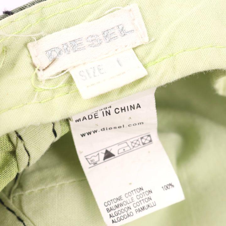 DIESEL（ディーゼル） キャップ ワッペン コットン100％ ブランド 帽子