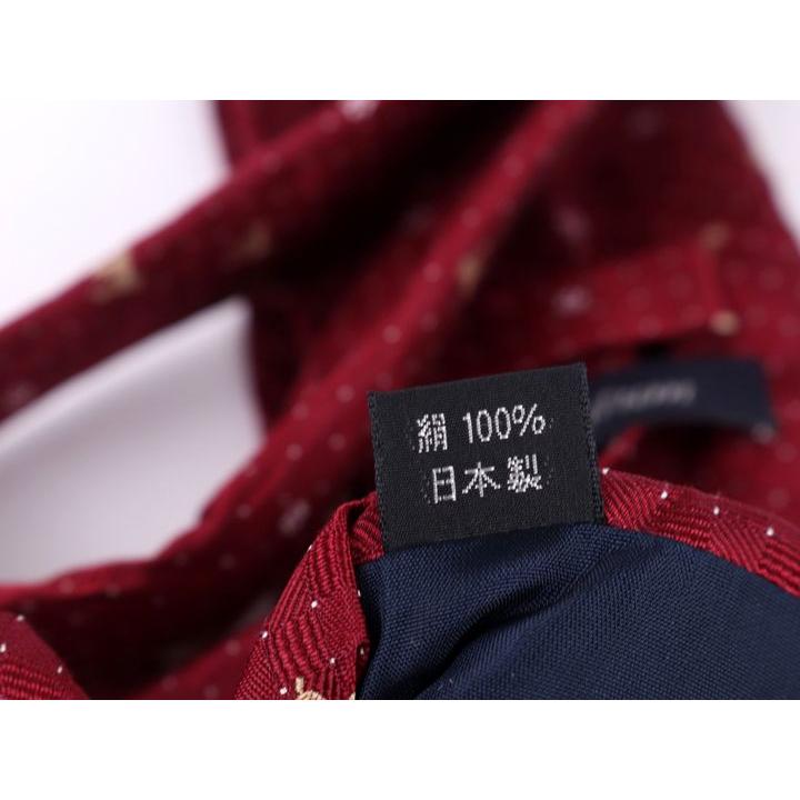 Aquascutum（アクアスキュータム） ブランドネクタイ 総柄 動物柄 犬