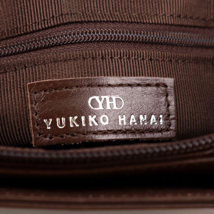 ユキコハナイ トートバッグ ハンドバッグ 肩掛け ブランド 鞄 レディース ブラウン YUKIKO HANAI |  | 04