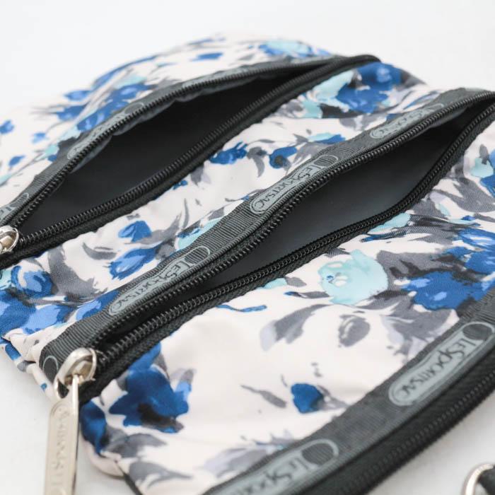 【レスポートサック】フラワー花柄ショルダーバッグ2wayハンドバッグ グレー×青 楽天市場】レスポートサック フラワー ショルダーの通販