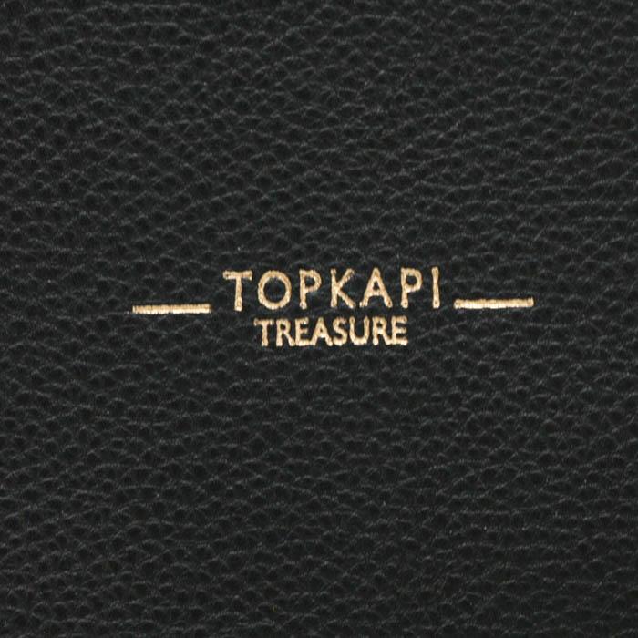 トレジャー トプカピ トートバッグ 肩掛け ショルダーバッグ 鞄 カバン ブランド 黒 レディース ブラック TREASURE TOPKAPI_4