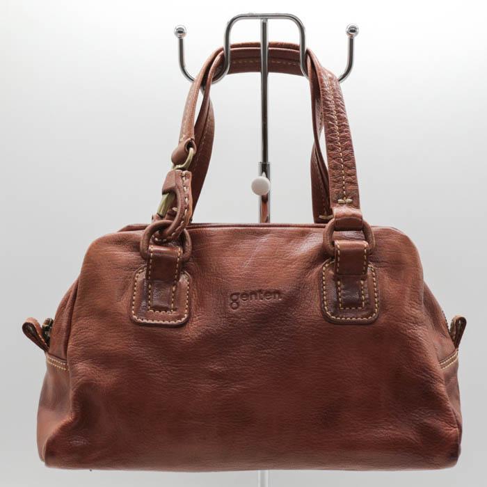 genten（ゲンテン） ショルダーバッグ レザー 鞄 カバン ブランド