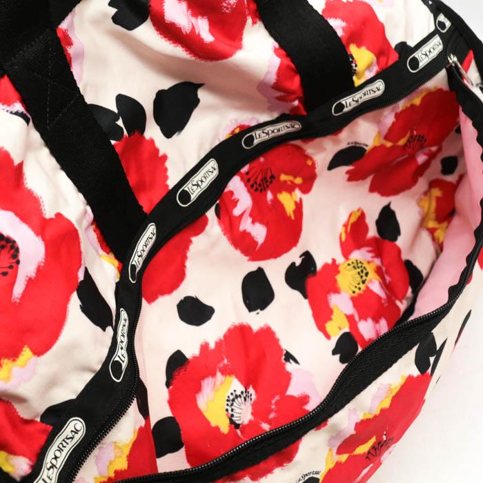 LeSportsac（レスポートサック） ボストンバッグ 椿 花柄 ショルダー