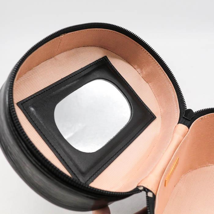 HANAE MORI（ハナエモリ） バニティポーチ レザー メイクポーチ 化粧