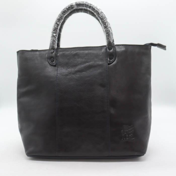 髭 バッグ レザートートバッグ CORDURA 鞄 ブランド メンズ ブラック