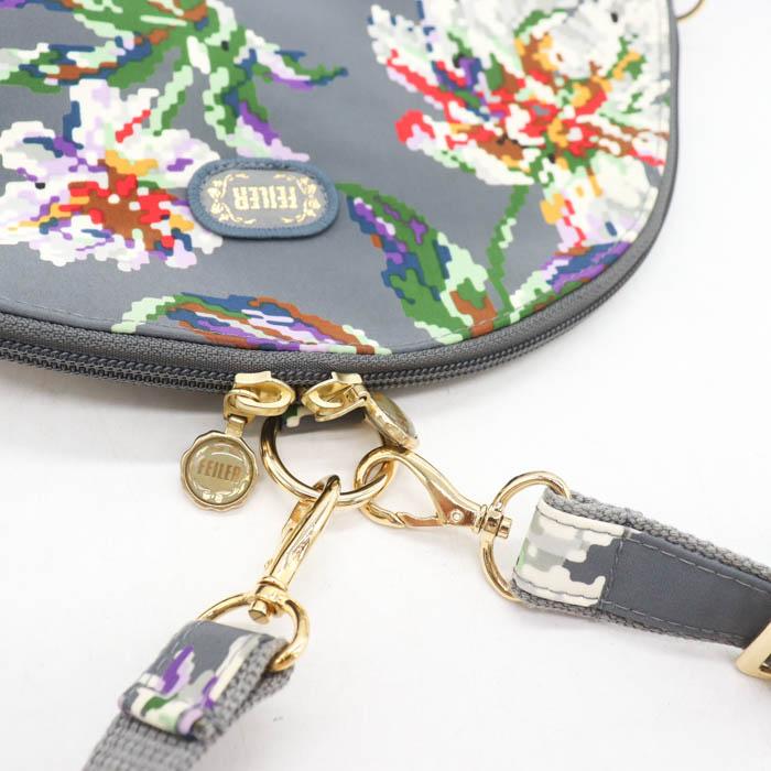 feiler（フェイラー） リュック ショルダーバッグ 2way 花柄 ナイロン