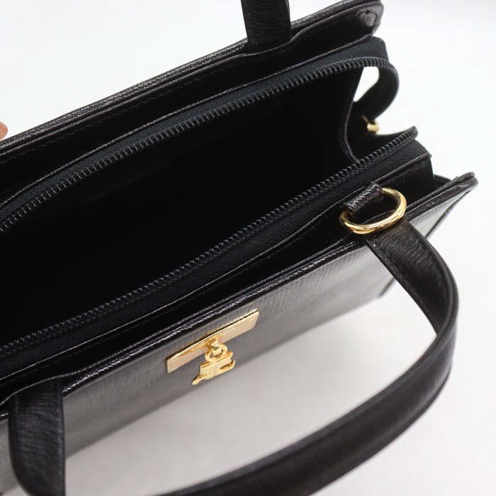 courreges（クレージュ） ハンドバッグ 2way ショルダーバッグ レザー