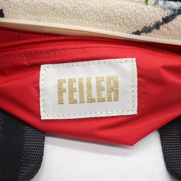 feiler（フェイラー） ゴルフ柄 トートバッグ ハンドバッグ 鞄 カバン