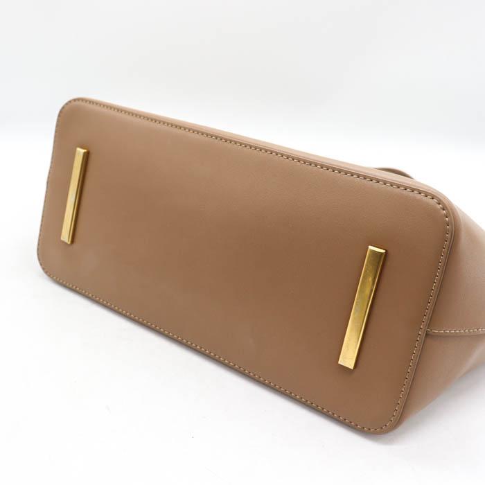 【美品】ベージュトートバッグCharles&keith チャールズ＆キース トートバッグ 鞄 カバン ブランド レディース