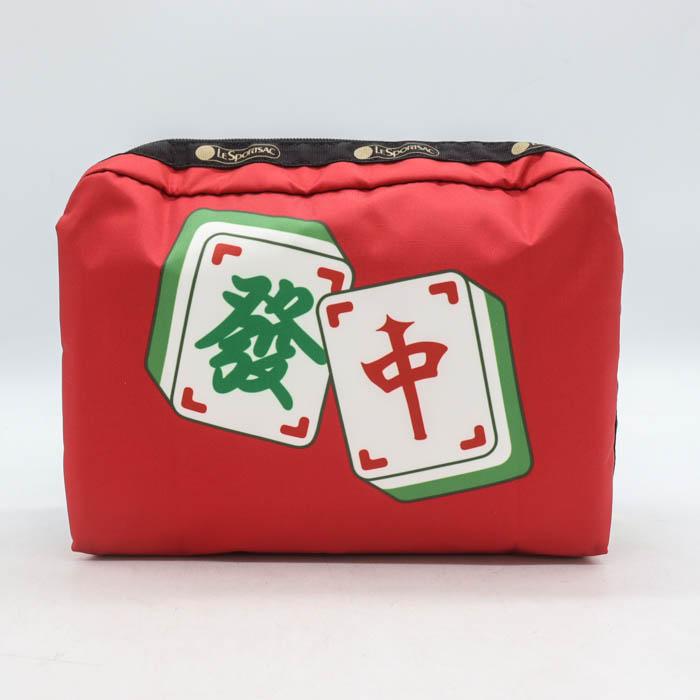LeSportsac（レスポートサック） ポーチ 未使用 パンダ 麻雀 マルチ