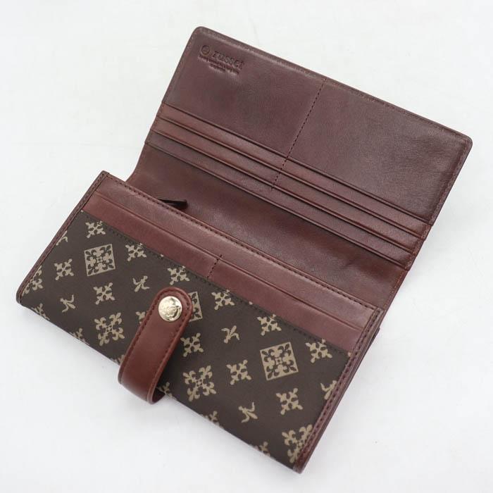 russet（ラシット） 長財布 フラップ 総柄 小銭入りあり ウォレット