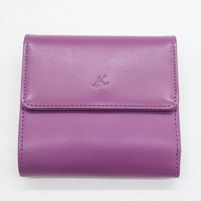 Kitamura（キタムラ） K2 二つ折り財布 レザー 小銭入りあり