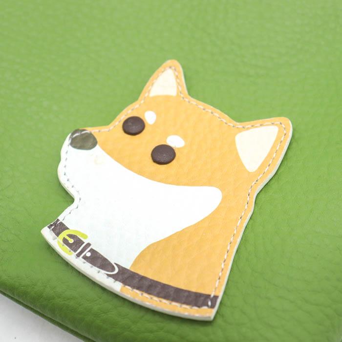 Kitamura（キタムラ） 柴犬 わんちゃん ショルダーバッグ 本革 レザー