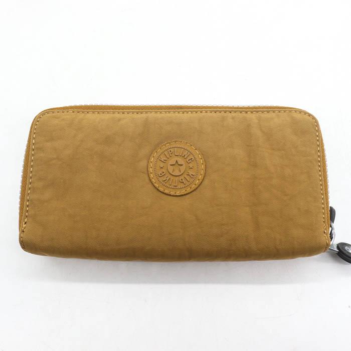 kipling（キプリング） 長財布 ダブルジップ ナイロン 小銭入れあり