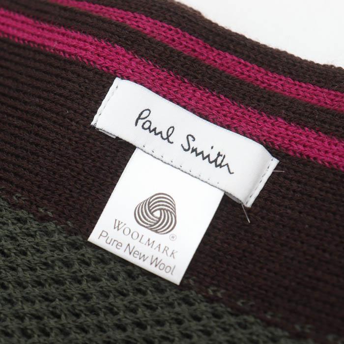 Paul Smith（ポール・スミス） マフラー ブランド ストライプ柄 ウール