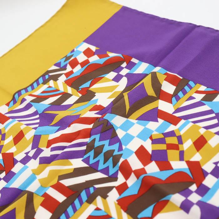 MISSONI（ミッソーニ） スカーフ ブランド 総柄 シルク イタリア製