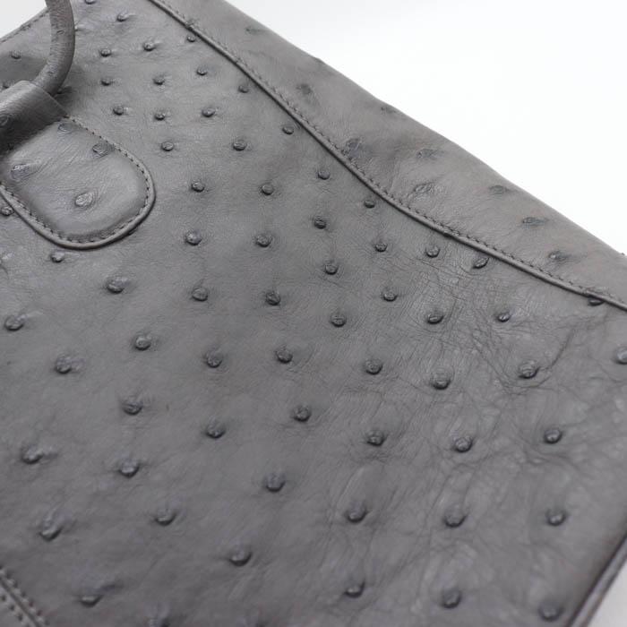 ミヤビ ハンドバッグ 鞄 カバン ブランド オーストリッチ レザー 本革 