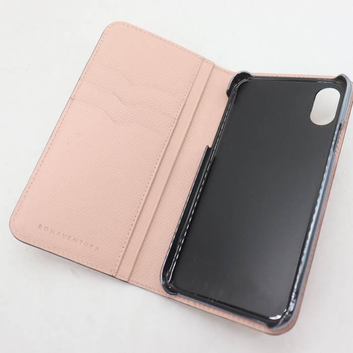 ボナベンチュラ iPhoneケース レザー 手帳型 スマホケース ブランド