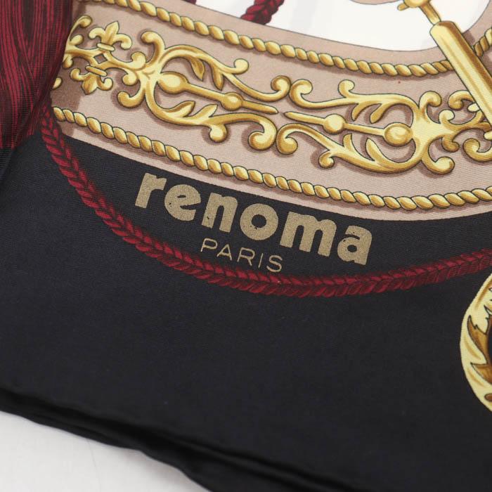 未開封 RENOMA レノマ STEFARA 70ml renoma（レノマ） スカーフ ストール シルク 馬具モチーフ イタリア製