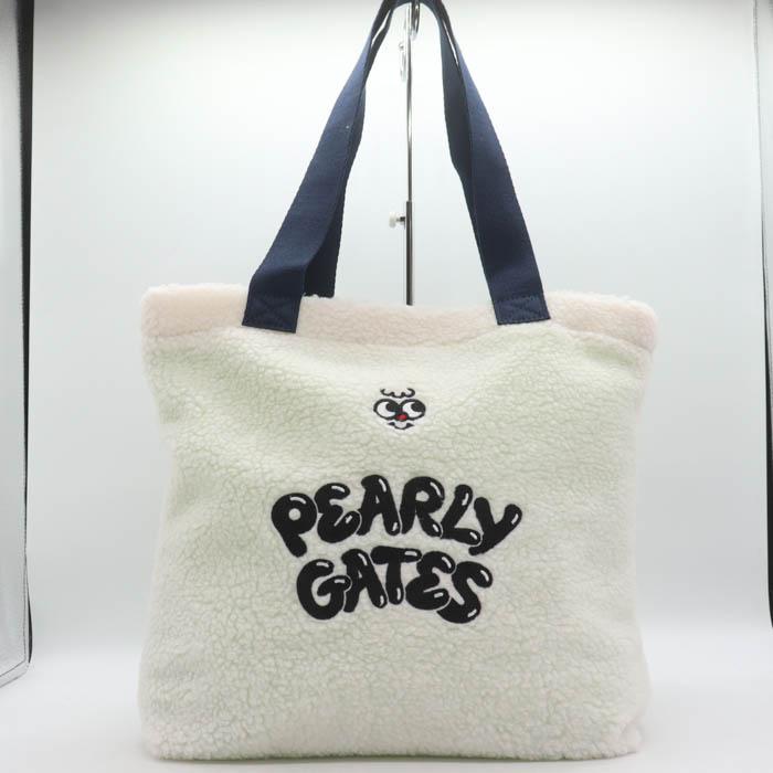 PEARLY GATES（パーリーゲイツ） ボアトートバッグ ノベルティ 鞄