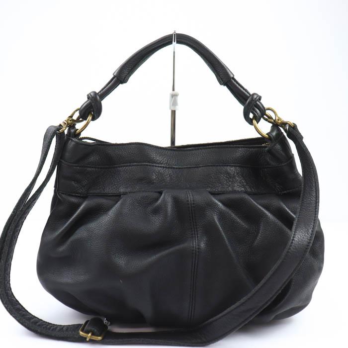 SAZABY（サザビー） ショルダーバッグ ハンドバッグ 2way レザー 鞄